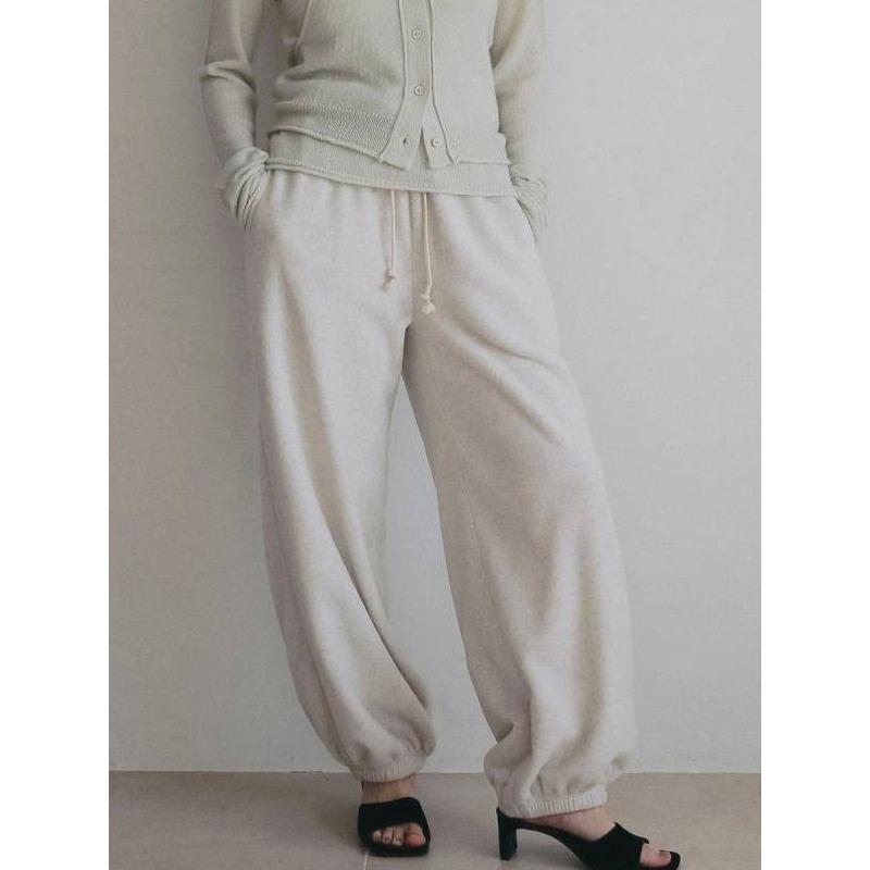 anuke（アンヌーク） anuke 2026Prefall ボトムス Fleece Rough Pants