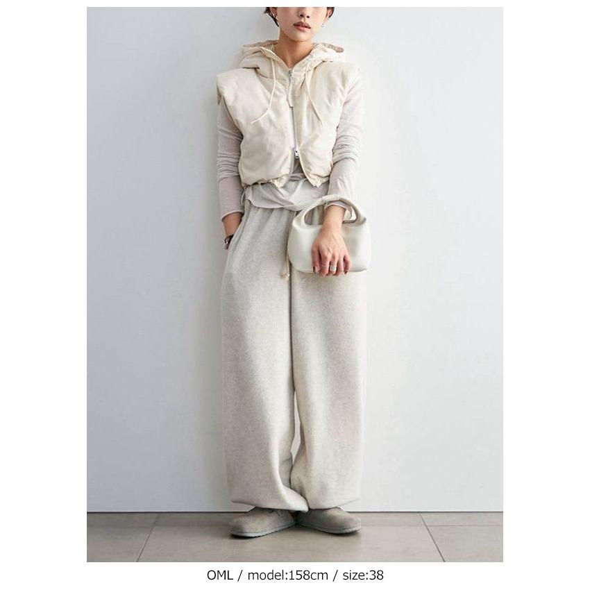 anuke（アンヌーク） anuke 2026Prefall ボトムス Fleece Rough Pants