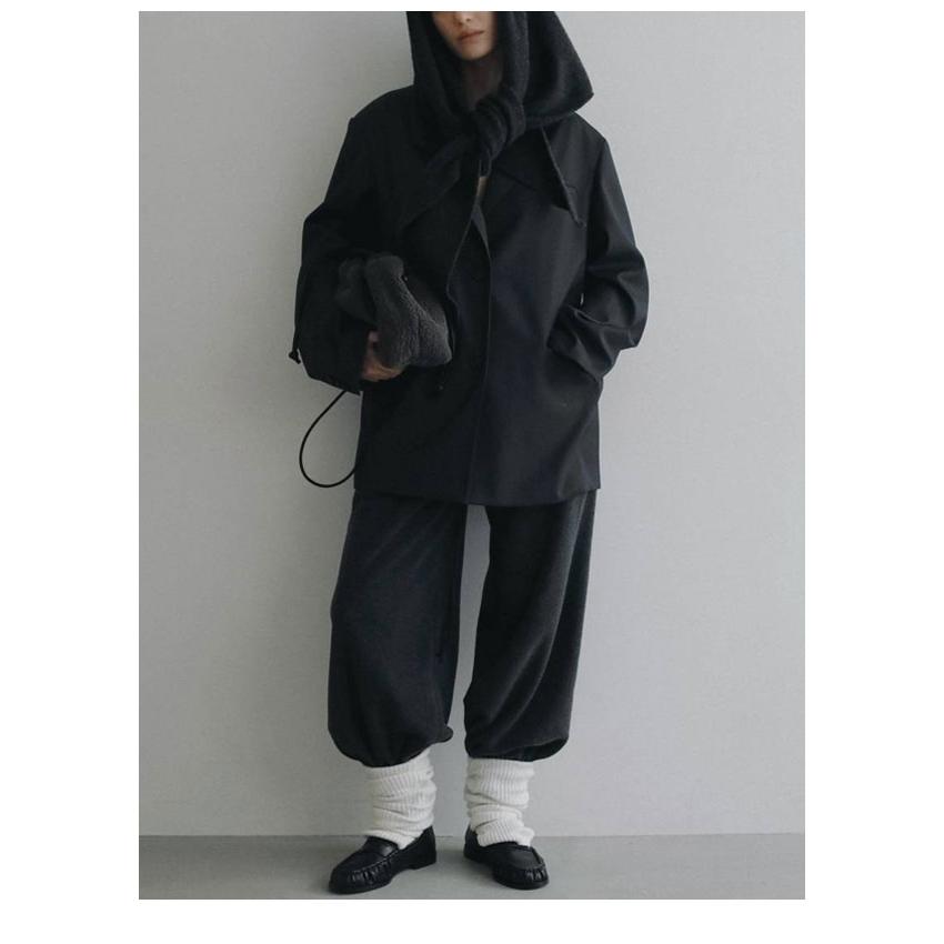 anuke（アンヌーク） anuke 2026Prefall ボトムス Fleece Rough Pants