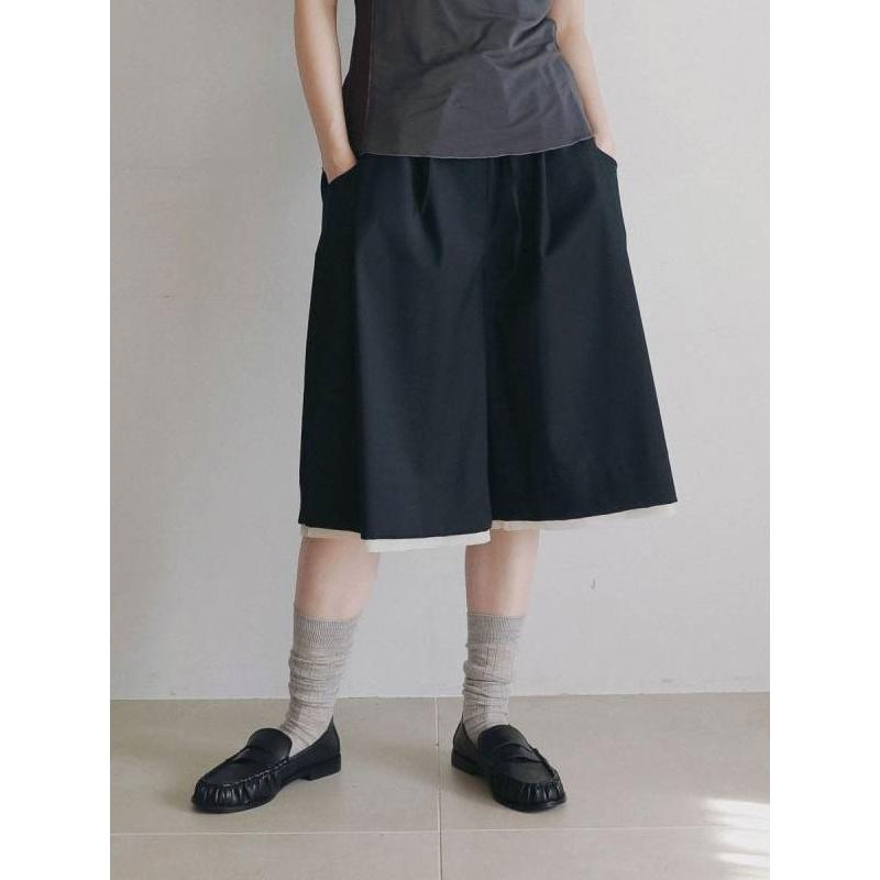 anuke（アンヌーク） anuke 2026Prefall ボトムス Hightwist Half