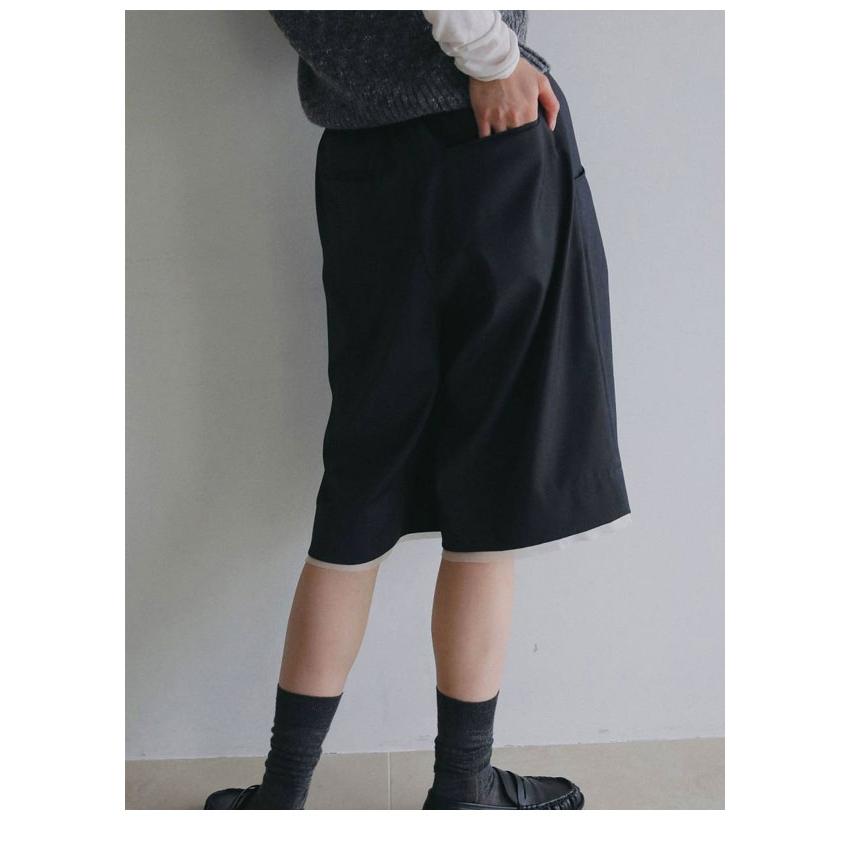 anuke（アンヌーク） anuke 2026Prefall ボトムス Hightwist Half