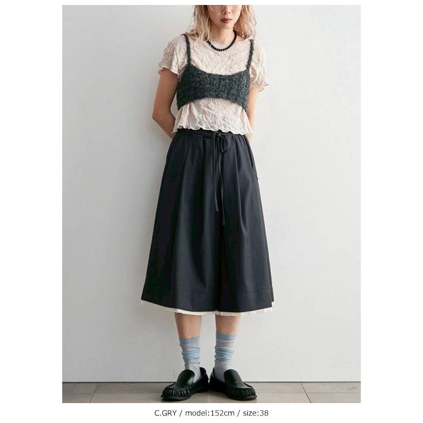 anuke（アンヌーク） anuke 2026Prefall ボトムス Hightwist Half