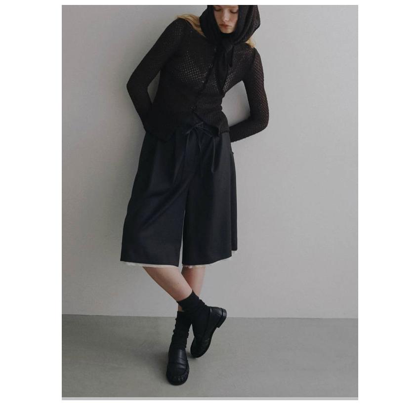 anuke（アンヌーク） anuke 2026Prefall ボトムス Hightwist Half