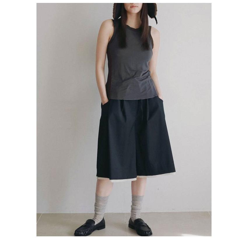 anuke（アンヌーク） anuke 2026Prefall ボトムス Hightwist Half