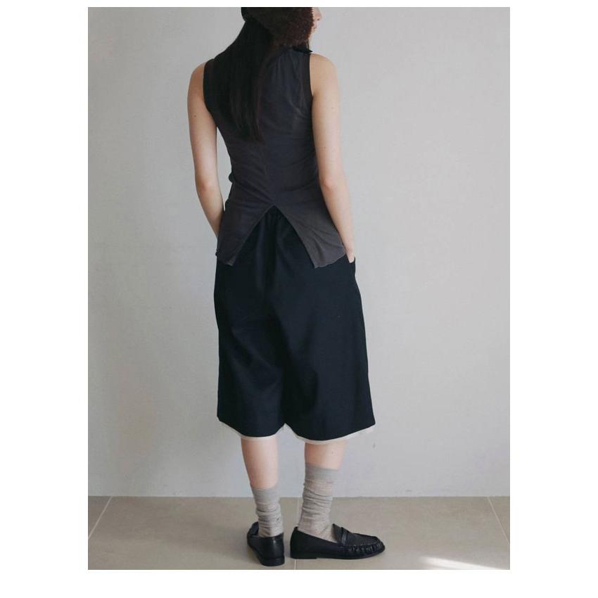 anuke（アンヌーク） anuke 2026Prefall ボトムス Hightwist Half