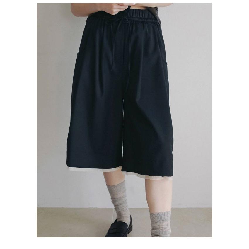 anuke（アンヌーク） anuke 2026Prefall ボトムス Hightwist Half