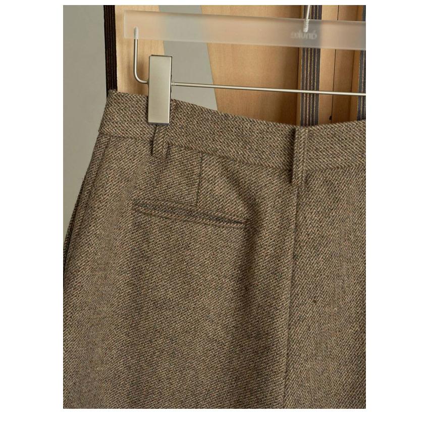 anuke（アンヌーク） anuke 2026Prefall ボトムス Herringbone Short