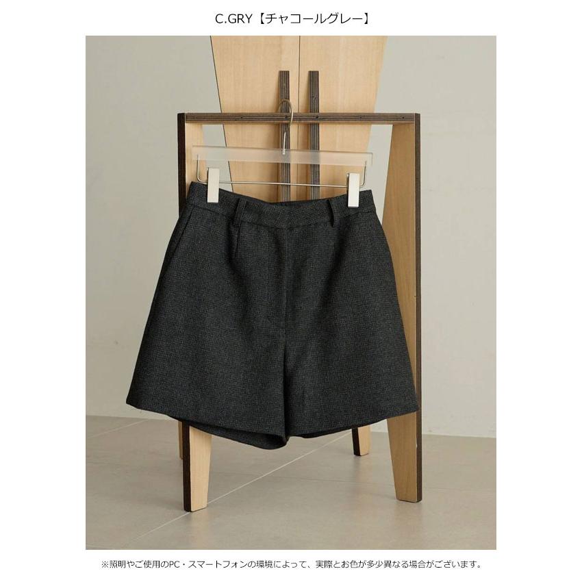 anuke（アンヌーク） anuke 2026Prefall ボトムス Herringbone Short