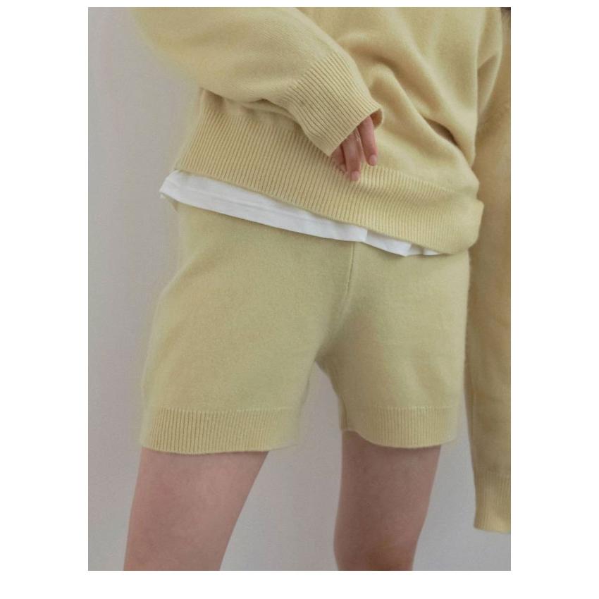 【新品未使用】anuke ニットショートパンツ anuke（アンヌーク） anuke 2026winter ボトムス Wool Knit Bloomer 10