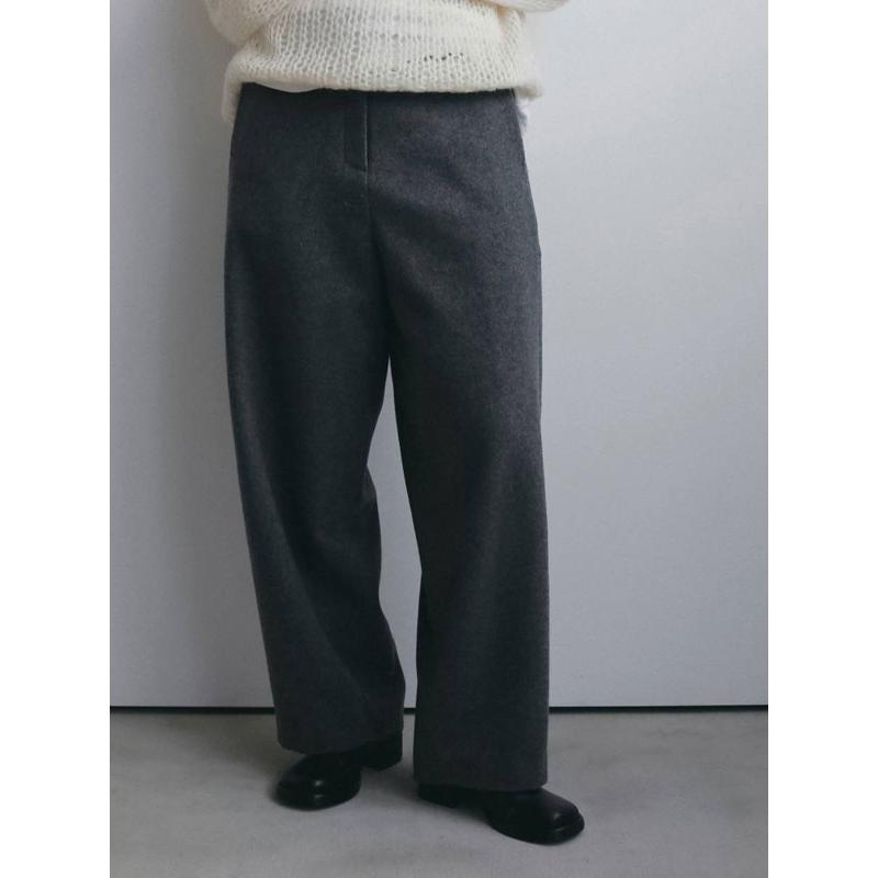 anuke（アンヌーク） anuke 2026winter ボトムス Wool Cocoon Pants 10