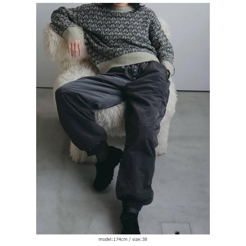 anuke（アンヌーク） anuke 2026winter ボトムス Reversible Padding