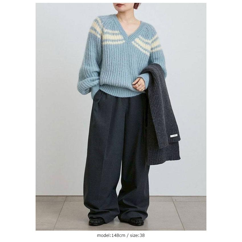anuke（アンヌーク） anuke 2026winter ボトムス Tuck Wide Pants 10月