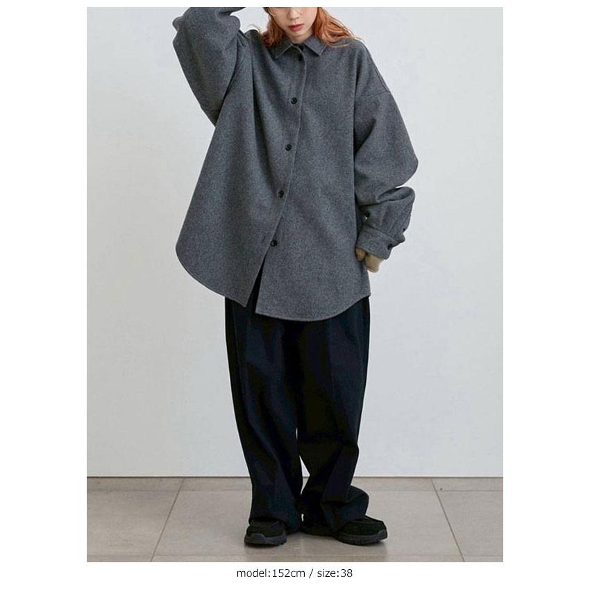 anuke（アンヌーク） anuke 2026winter ボトムス Tuck Wide Pants 10月