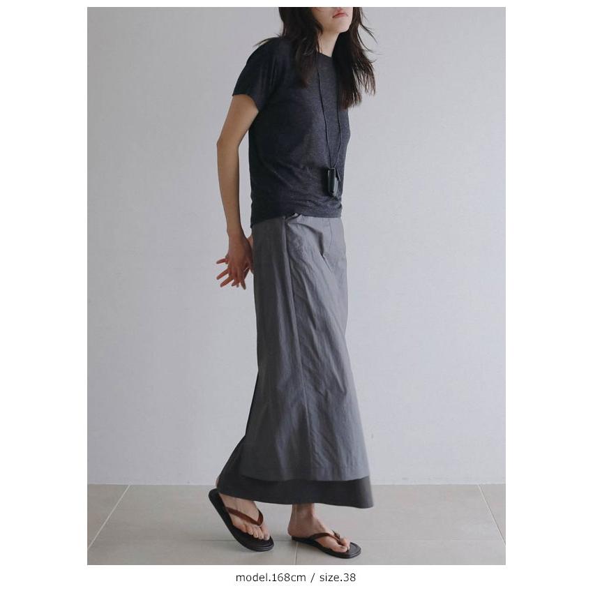 anuke（アンヌーク） anuke 2026Prefall ボトムス Sheer Workpocket