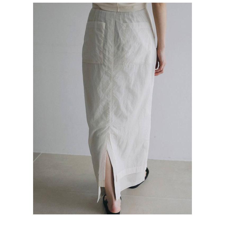 anuke（アンヌーク） anuke 2026Prefall ボトムス Sheer Workpocket