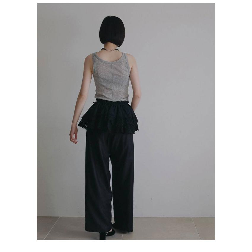 anuke（アンヌーク） anuke 2026Prefall ボトムス 2way Lace Skirt 7月