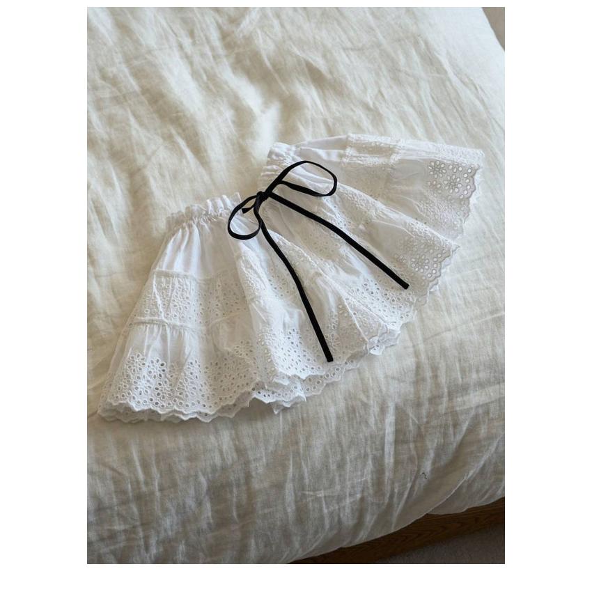 anuke（アンヌーク） anuke 2026Prefall ボトムス 2way Lace Skirt 7月