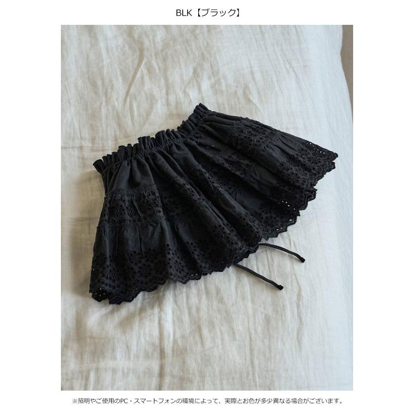 anuke（アンヌーク） anuke 2026Prefall ボトムス 2way Lace Skirt 7月