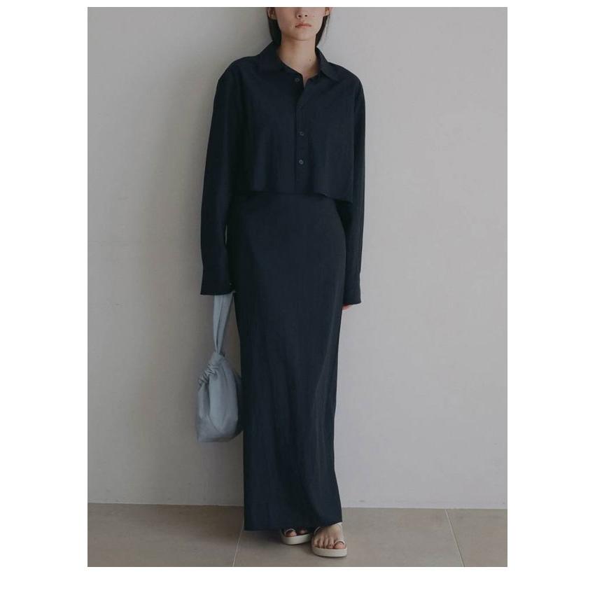 anuke（アンヌーク） anuke 2026Prefall ボトムス Sheer Pencil Skirt