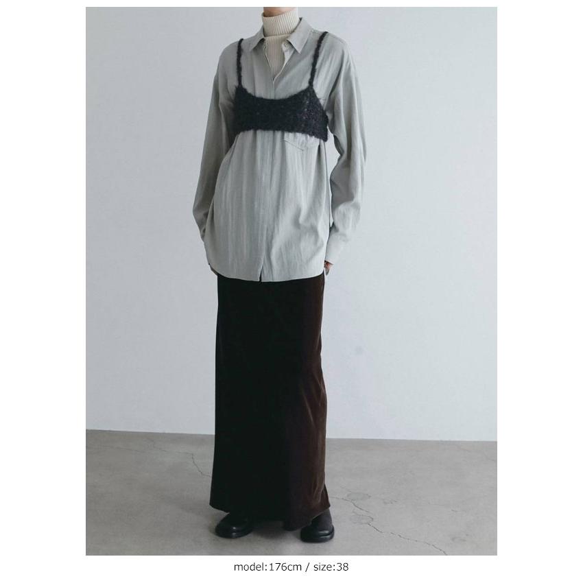 anuke（アンヌーク） anuke 2026winter ボトムス Velour Pencil SK 10