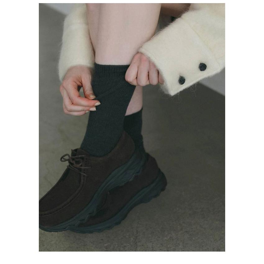 anuke（アンヌーク） anuke 2026winter 靴 Eco Suede Moccasin 10月