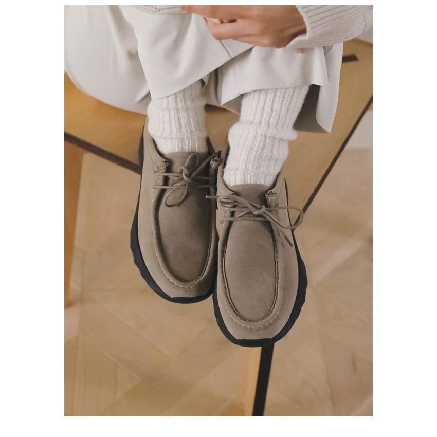 anuke（アンヌーク） anuke 2026winter 靴 Eco Suede Moccasin 10月