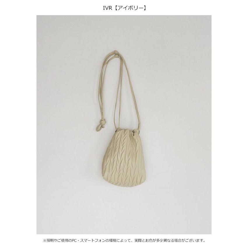 anuke（アンヌーク） anuke 2026Prefall バッグ Ecoleather Pleats