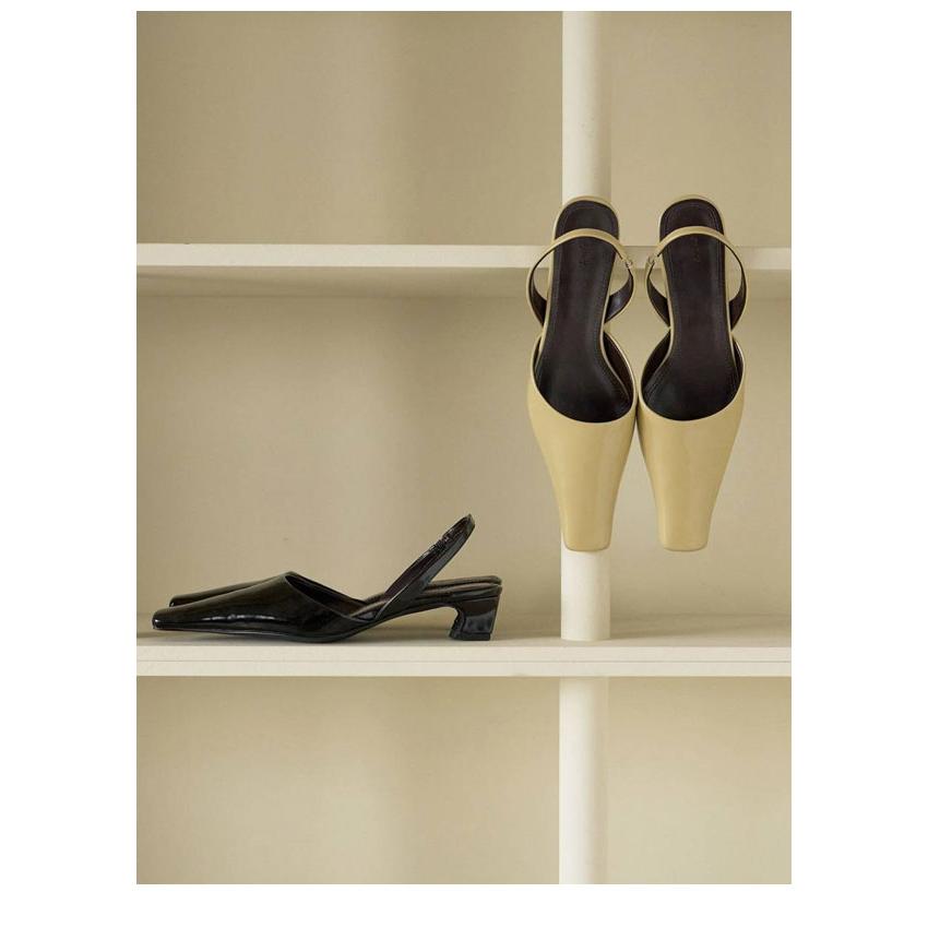 anuke（アンヌーク） anuke 2026Prefall シューズ Squaretoe Enamel