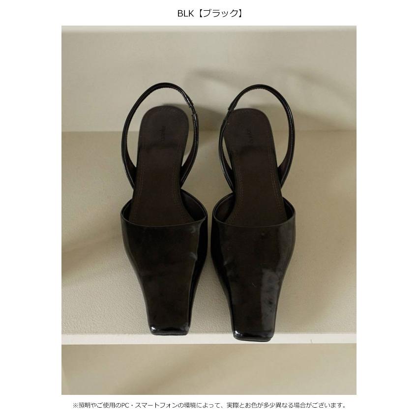 anuke（アンヌーク） anuke 2026Prefall シューズ Squaretoe Enamel