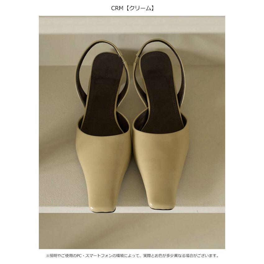 anuke（アンヌーク） anuke 2026Prefall シューズ Squaretoe Enamel