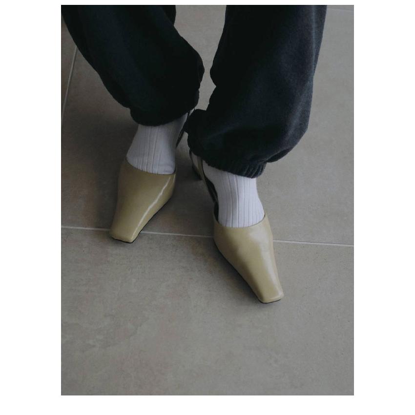 anuke（アンヌーク） anuke 2026Prefall シューズ Squaretoe Enamel