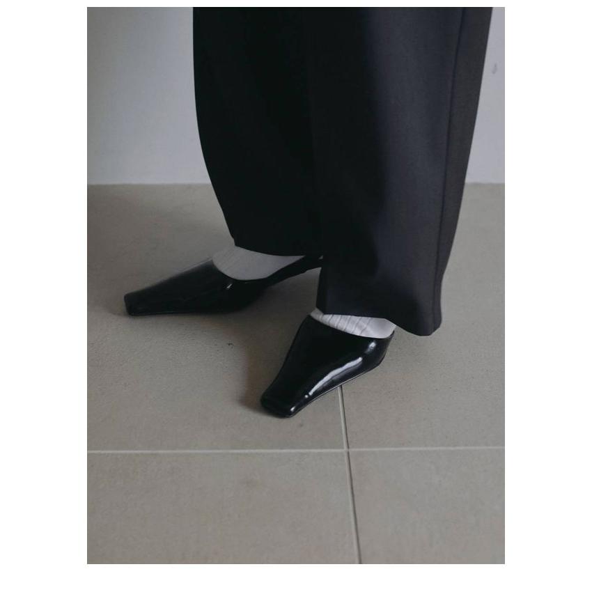 anuke（アンヌーク） anuke 2026Prefall シューズ Squaretoe Enamel