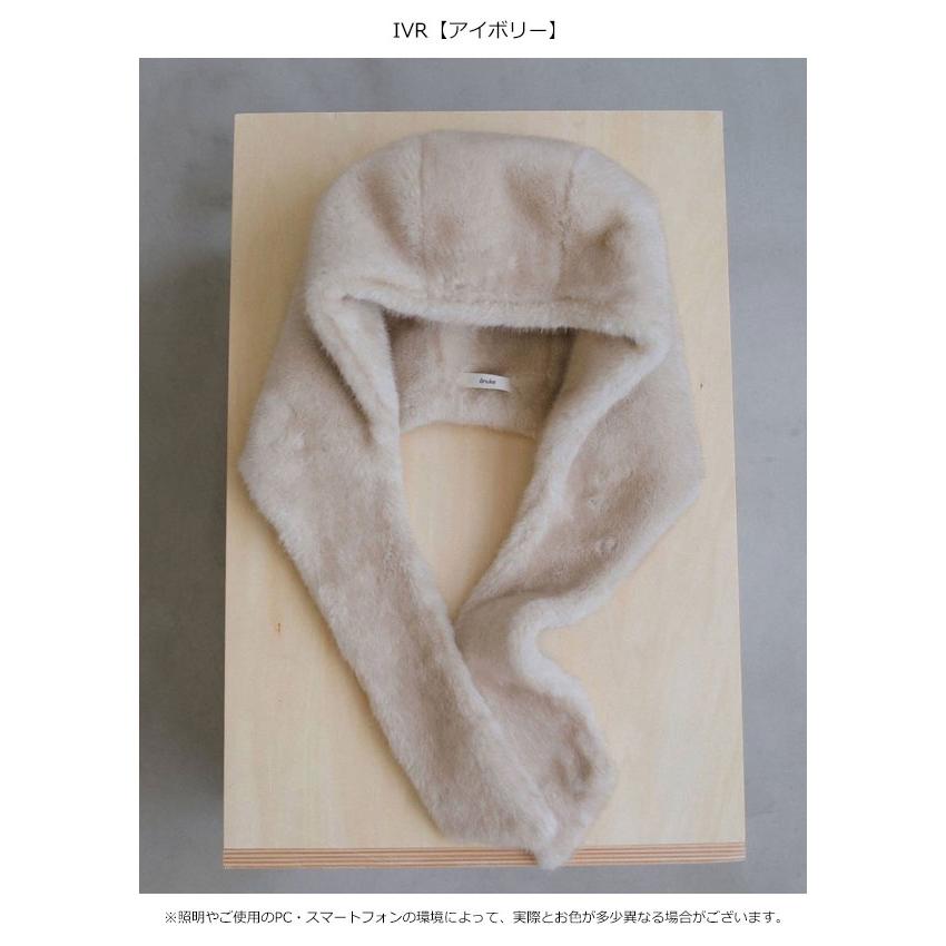 Andrew GN アンドリュー ゲン ロングコート 刺繍 ミンクファー anuke（アンヌーク） anuke 2026winter 小物 Eco Minkfur Hoodie 11月