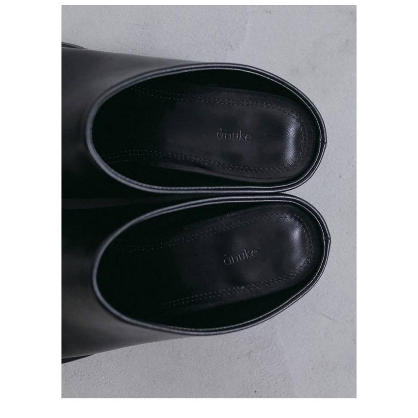 anuke（アンヌーク） anuke 2026winter シューズ Square Heel Slip-on