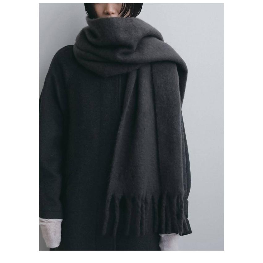 anuke（アンヌーク） anuke 2026winterトップス Soft Fringe Stole11月