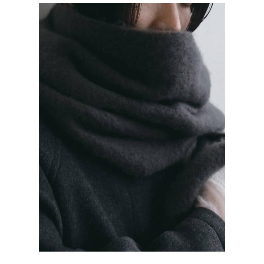anuke（アンヌーク） anuke 2026winterトップス Soft Fringe Stole11月