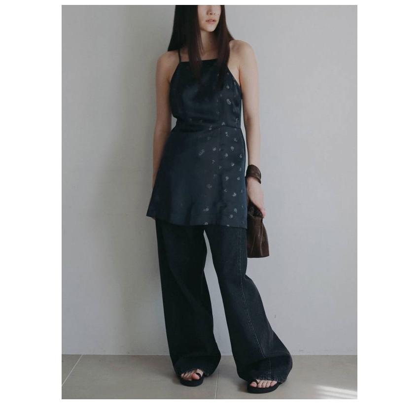 anuke（アンヌーク） anuke 2026Prefall ボトムス Panel Black Denim 7