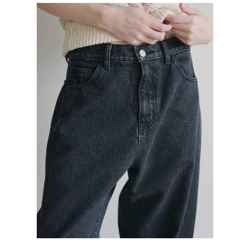 anuke（アンヌーク） anuke 2026Prefall ボトムス Panel Black Denim 7