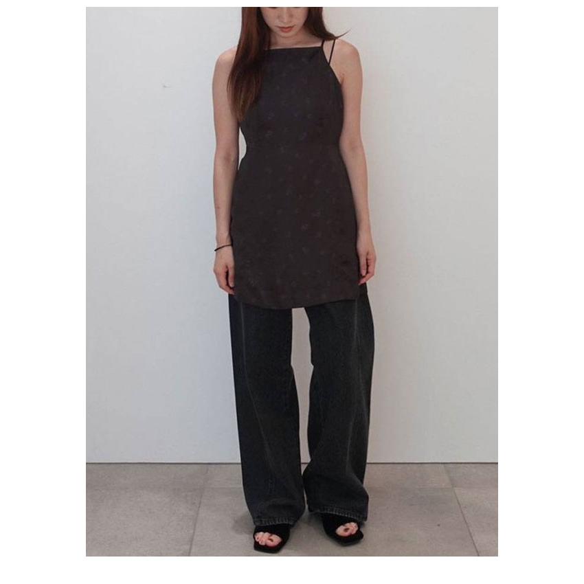 anuke（アンヌーク） anuke 2026Prefall ボトムス Panel Black Denim
