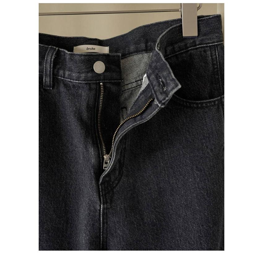 anuke（アンヌーク） anuke 2026Prefall ボトムス Panel Black Denim 7