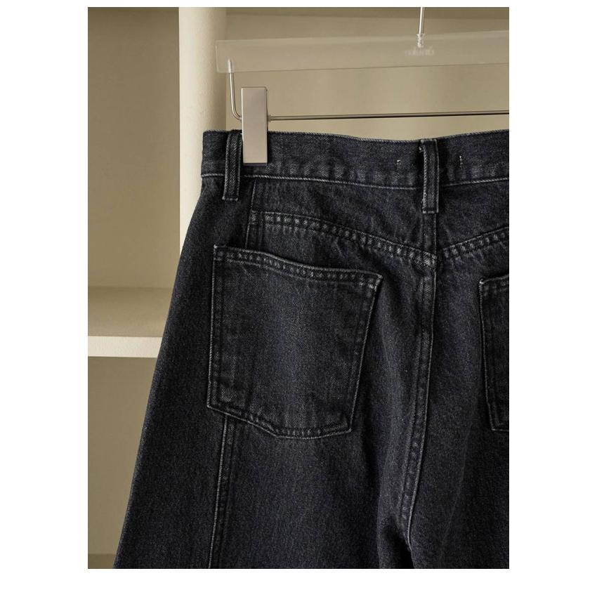 anuke（アンヌーク） anuke 2026Prefall ボトムス Panel Black Denim 7