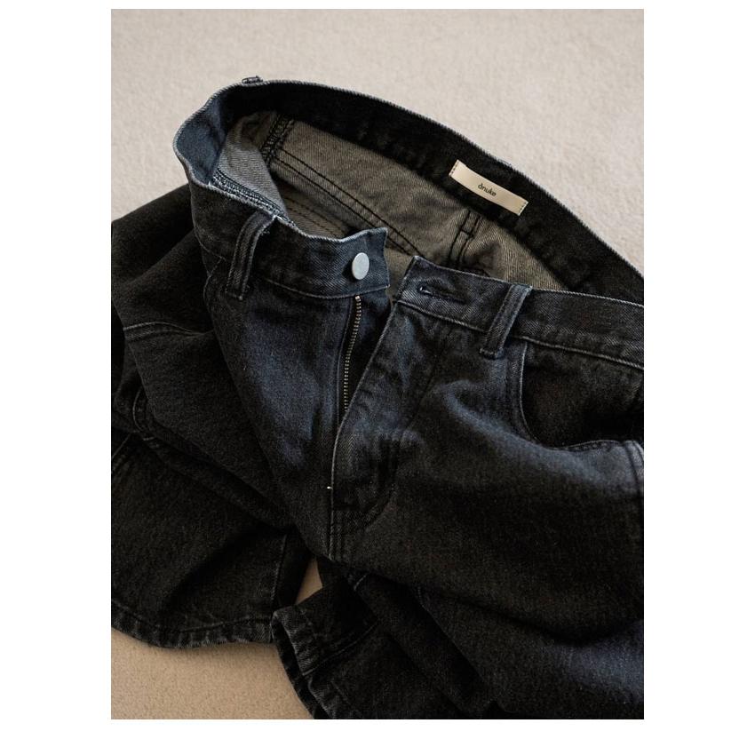 anuke（アンヌーク） anuke 2026Prefall ボトムス Panel Black Denim 7