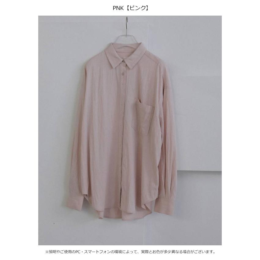 anuke（アンヌーク） anuke 2026winter トップス Stitch Over Shirts 1