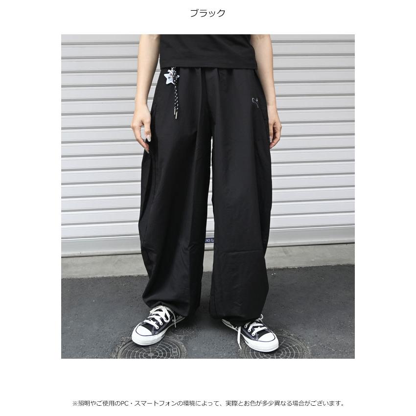 PUMA（プーマ） PUMA PUMA POWERPUFFGIRLS WOVEN PANTS WIDE LEG フル