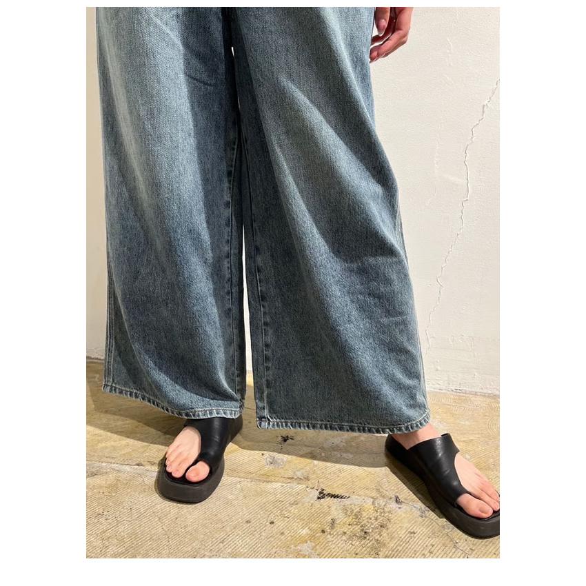 PaulineBleu ポリーヌブロー フロントアシメデニムサロペット ワンピース オールインワン サロペット パンツ ロング丈 |  | 07