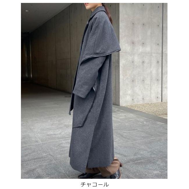 SALE70%OFF アンジェム &g'aime Stole coat アウター コート ロング丈