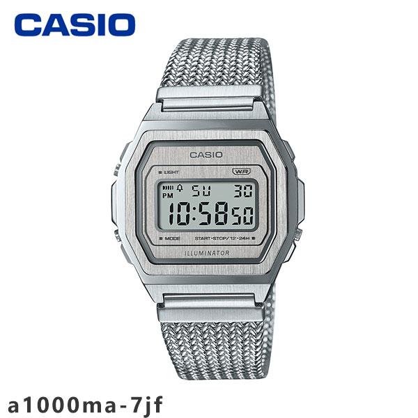 新品同様 カシオ A1000MA-7JF プレミアムシリーズ フルメタル 腕時計 CASIO（カシオ） 国内正規品 A1000MA-7JF 腕時計 時計 ウォッチ