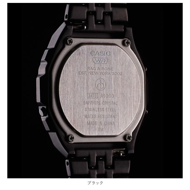 CASIO RAG & BONE 3479 A1000 デジタル腕時計