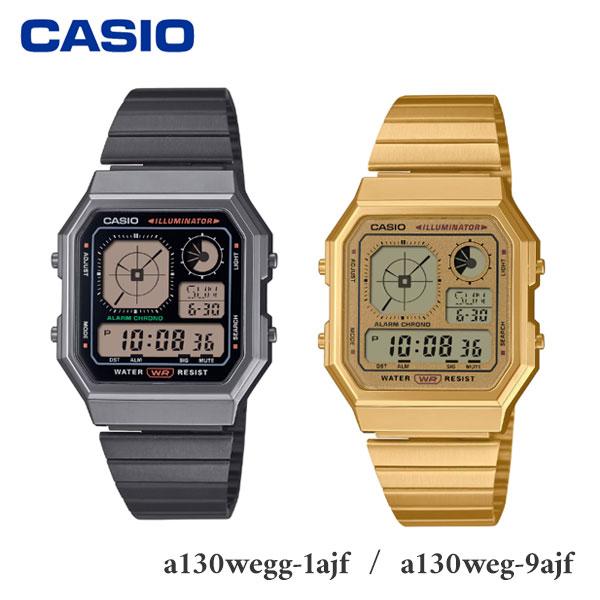 【国内正規品】カシオ CASIO CLASSIC A130WEGG-1AJF 腕時計 ウォッチ 時計 小物 a130weg-9ajf a130wegg-1ajf