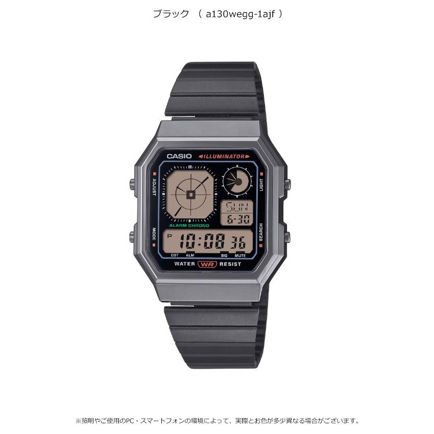 【国内正規品】カシオ CASIO CLASSIC A130WEGG-1AJF 腕時計 ウォッチ 時計 小物 a130weg-9ajf a130wegg-1ajfの画像